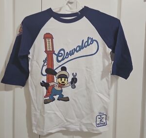 NWT Disney Parks Oswald Long Sleeve Shirt - Kids XS